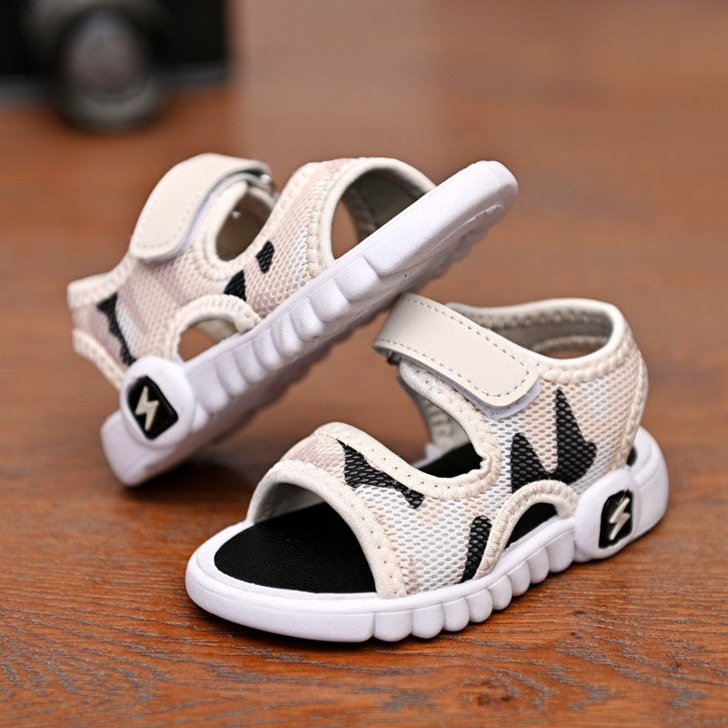 Summer Children's Shoes Fashion Lightweight Soft Flat Boy Sandals