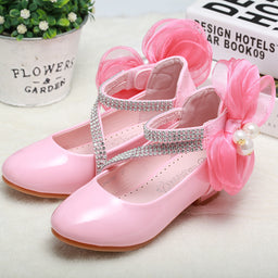 Little High-heeled Big Kids Princess Shoes