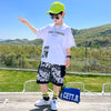 Cool And Handsome Boy Fashionable Summer Short Sleeved Suit