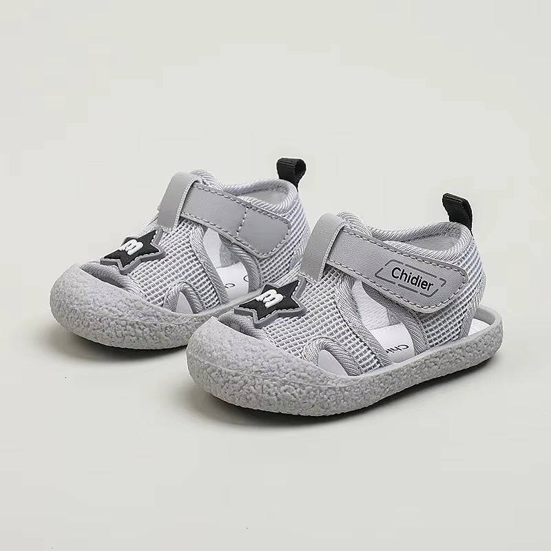 Kids Shoes Baby Boys Girls Summer Sandals Non-Slip Soft Sole Toddler Sandals Breathable Sweat Sandals Sneakers