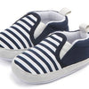 Brand New Pram Newborn Toddler Baby Girls Boys Kids Infant First Walkers Striped Classic Shoes Loafers Casual Soft Shoes