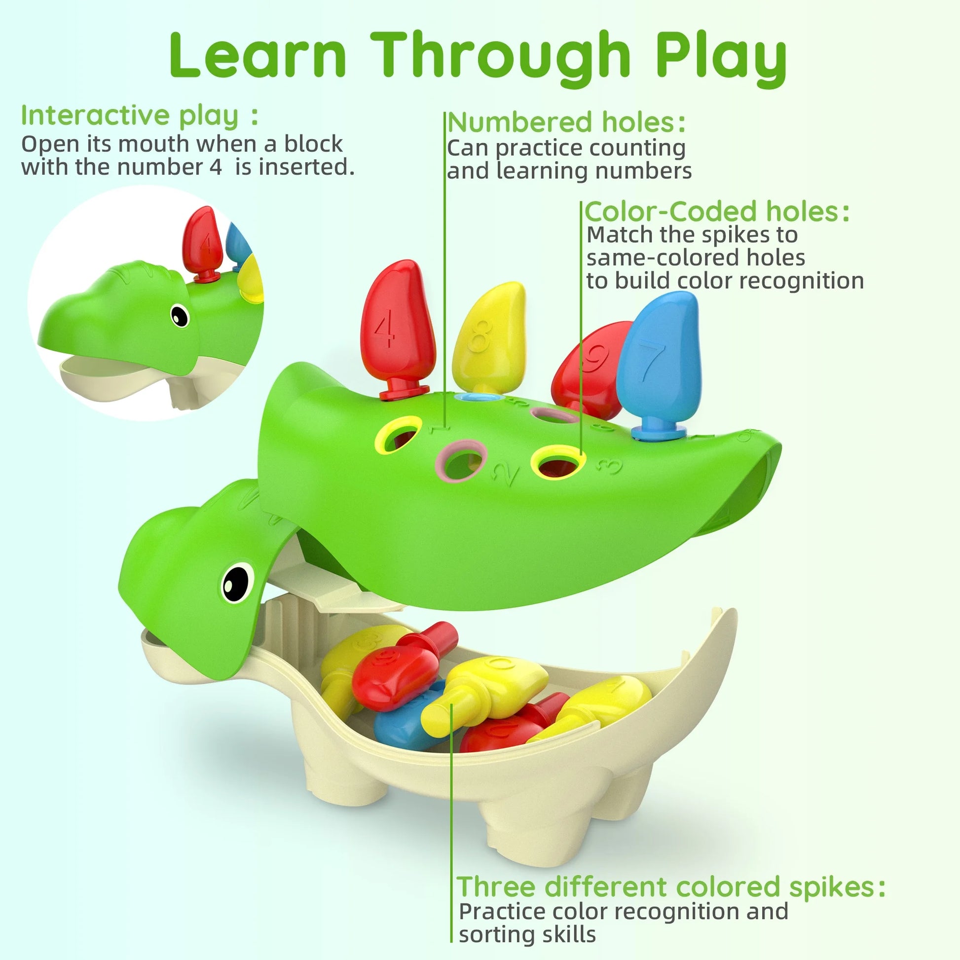 Baby Montessori Learning Toys for 1 Year Old Boys,  Toddlers Educational Sensory Toys Age 1-3 Girls, Christmas Birthday Gifts