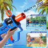 Lectric Water Gun For Adults Kids, Motorized Squirt Guns With Rechargeable Battery   800cc High Capacity, Long Distance Automatic Water Guns Up To 32 FT Range,Water Blaster Beach Pool Toys