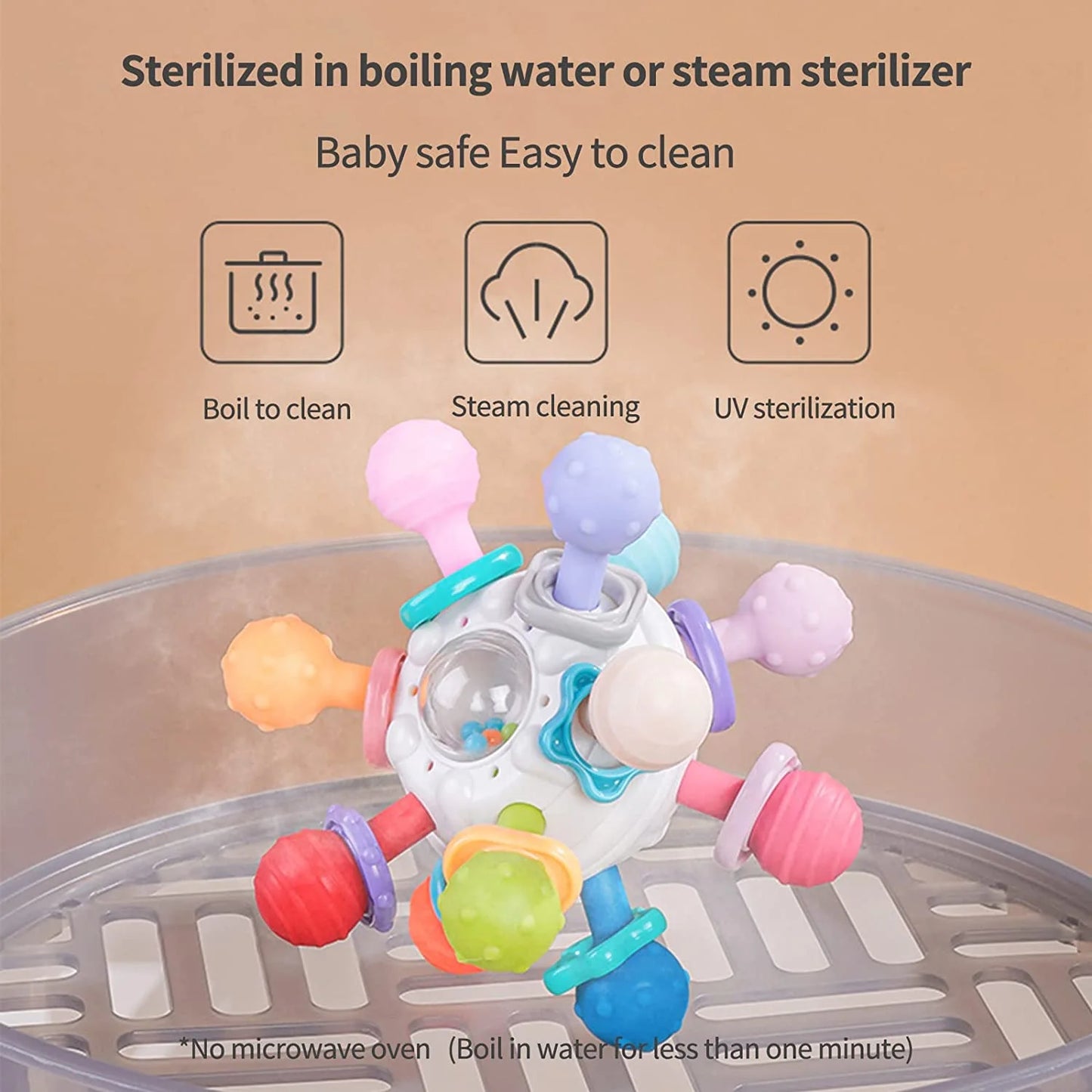 Baby Toys for 6-12 Months, Baby Rattle Toys for Infants 6 7 8 9 10 Months Gifts