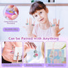 71 PCS DIY Jewel Rings Stickers Magical Kits For Little Girls, Handmade DIY Crafting Rings Bracelet Pendent Keychain, DIY Crafts For Kids, Birthday Gifts Toys For Age 3 4 5 6 Year Old