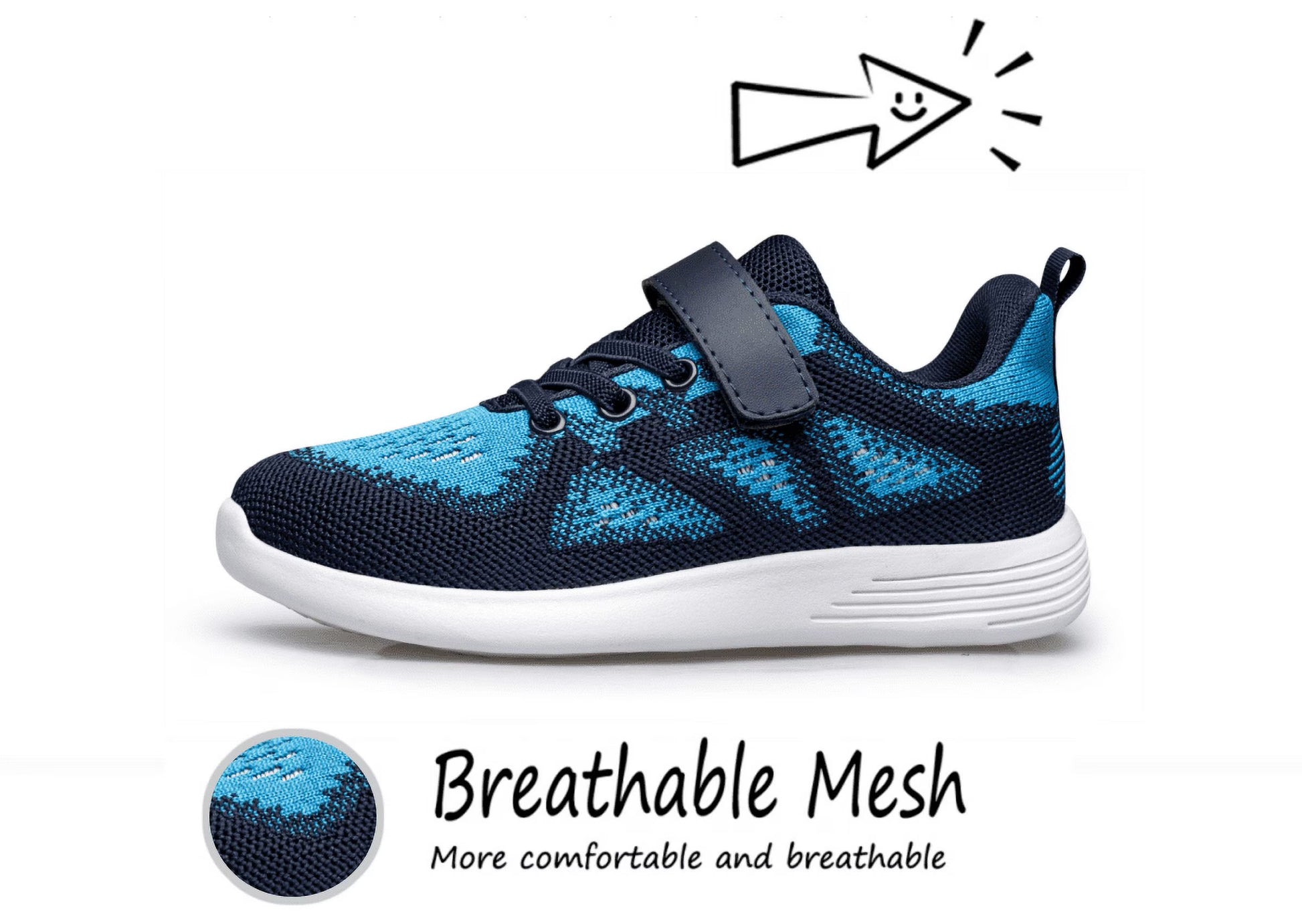 Kids Shoes Boys Girls Breathable Sneakers Athletic Running Shoes (Little/Big Kids)