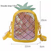 Summer Children's Pineapple Strawberry One Shoulder Jelly Bag