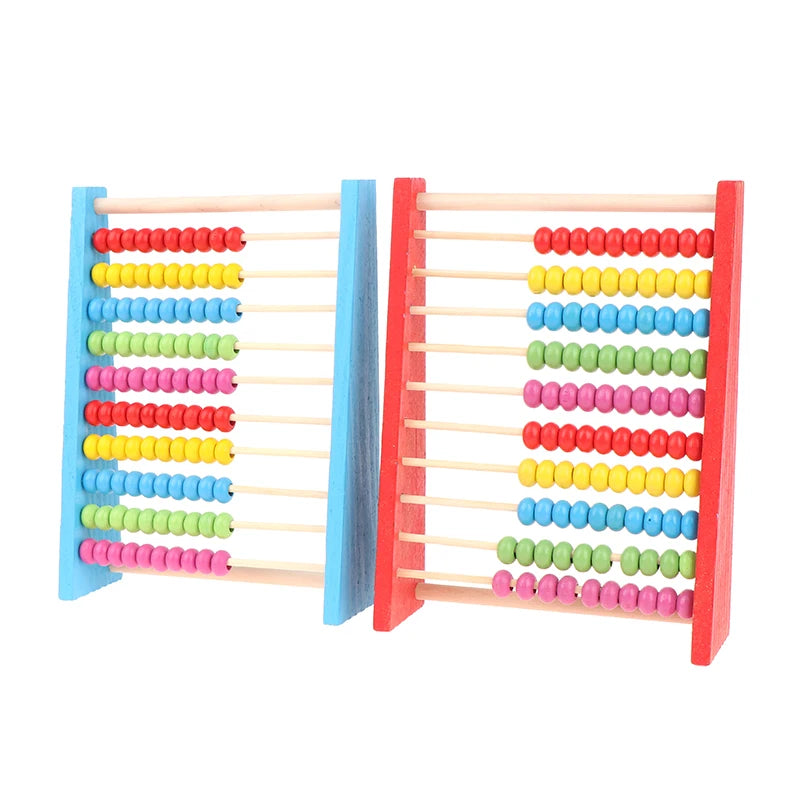 1 Pc 15.5*20*5.8cm Wooden Abacus Child Math Educational Learning Toy Calculat Bead Counting Kid Toy