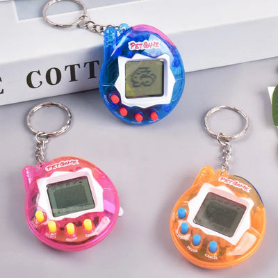 3PCs Transparent Electronic Pets Tamagotchi 90S Nostalgic  Toys