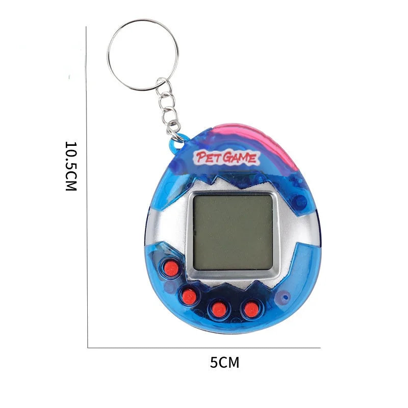 3PCs Transparent Electronic Pets Tamagotchi 90S Nostalgic  Toys