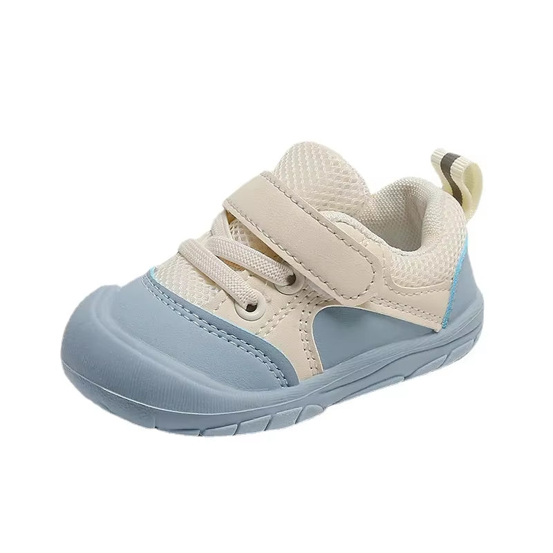 Baby Walking Shoes Boy Soft Soles Anti-Skid Children'S Casual Sneaker Shoes Mesh Breathable Baby Shoes Baby Baby Girl Shoes