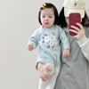 Baby Knitted Spring Western Style Super Cute Jumpsuit