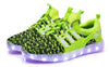 Rechargeable Luminous Shoes Children Shoes USB Colorful Flying Woven Light Shoes