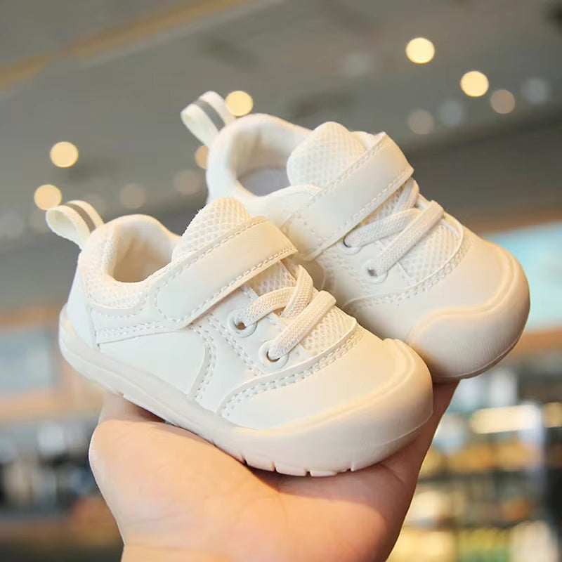 Baby Walking Shoes Boy Soft Soles Anti-Skid Children'S Casual Sneaker Shoes Mesh Breathable Baby Shoes Baby Baby Girl Shoes