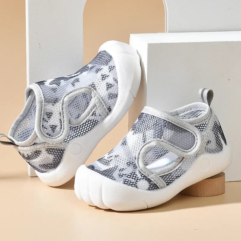 Baby Girl Shoes Classic Net Sneakers Newborn Baby Boys Girls First Walkers Shoes Infant Toddler Soft Sole Anti-Slip Baby Shoes