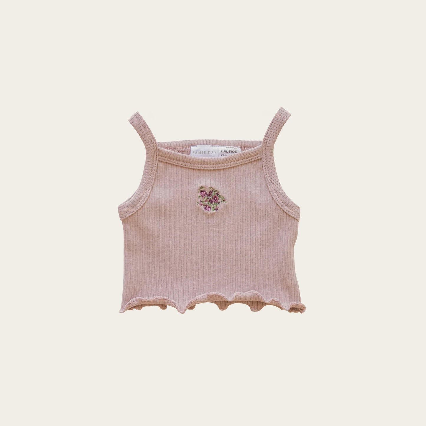 Rose Grey Embroidered Knitting Baby Kids Clothing