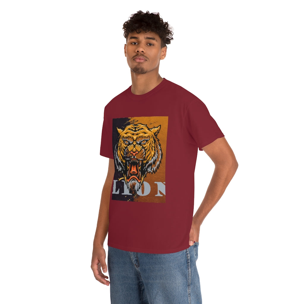 Lion T-shirt , T shirt , black shirt , black t shirt