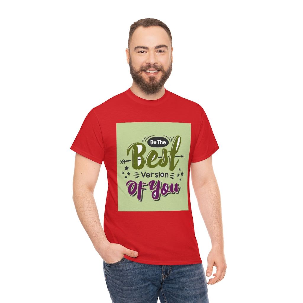 Be the best version black t shirt