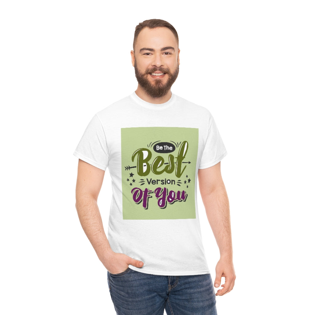 Be the best version black t shirt