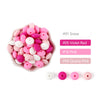 20Pcs Silicone Beads Baby 12MM Lentil Beads Pendant BPA Free Eco-friendly Baby Teether Toys Accessories