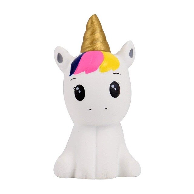 Squishy Cute Unicorn Simulation Animal Doll