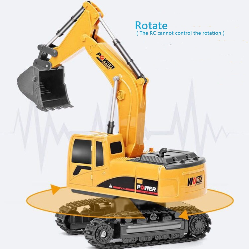 RC Excavator Toy