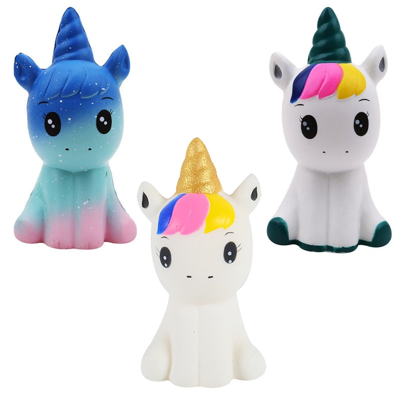 Squishy Cute Unicorn Simulation Animal Doll