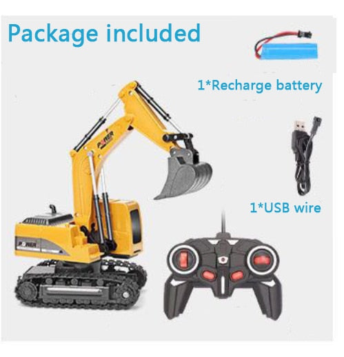 RC Excavator Toy