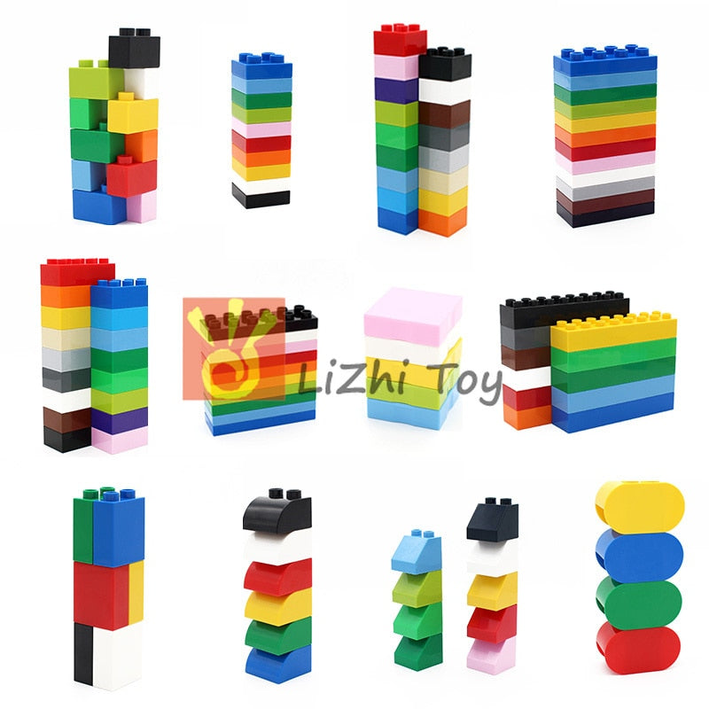 MOC Big Size Building Blocks Bricks Assembled Accessories