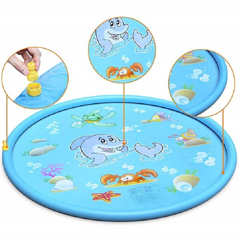 Children Play Water Mat Outdoor Game Toy