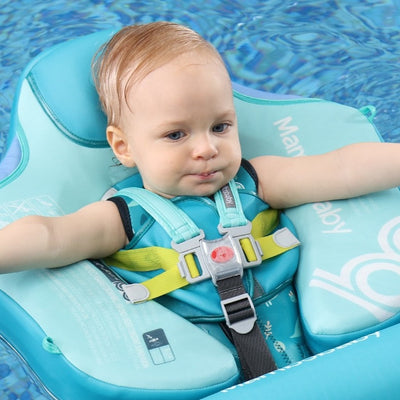 Non-Inflatable Baby Chest Floats with Canopy