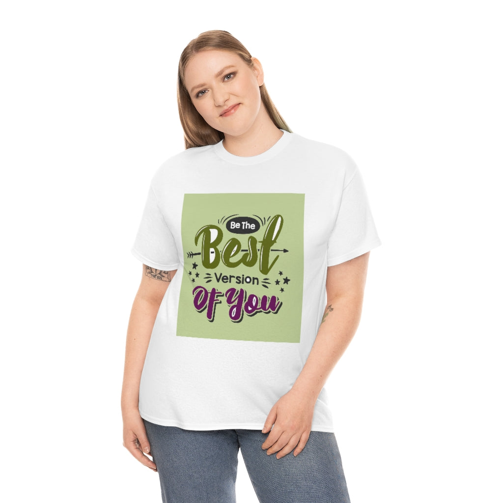 Be the best version black t shirt