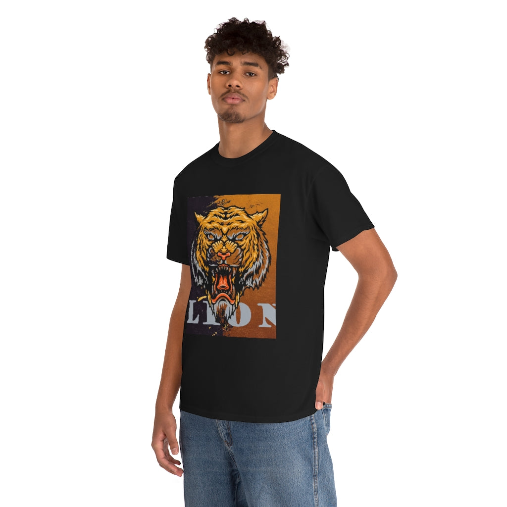 Lion T-shirt , T shirt , black shirt , black t shirt